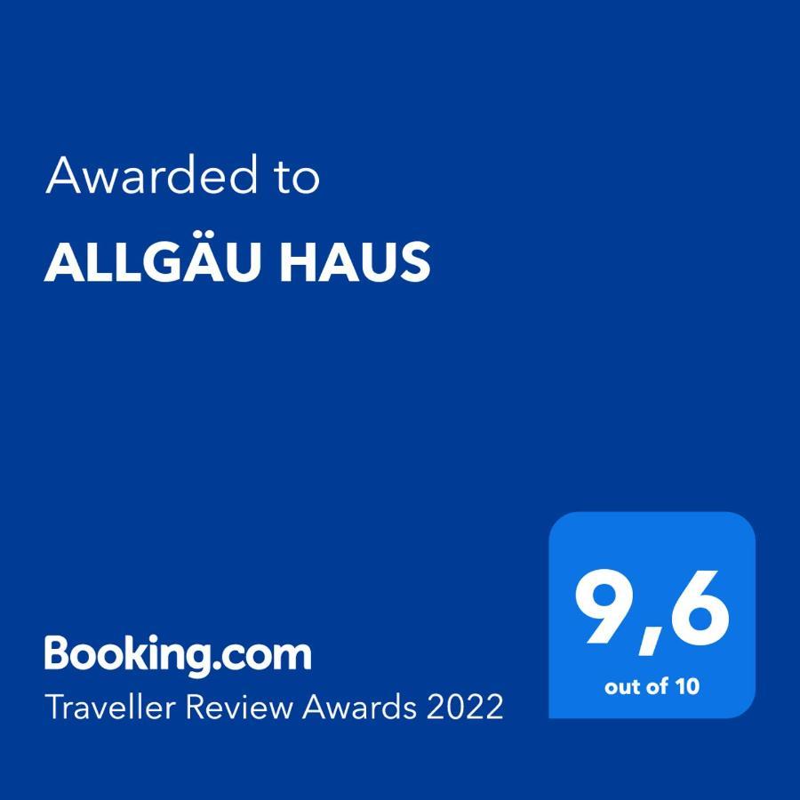 Allgaeu Haus 阿尔高伊的伊斯尼 外观 照片