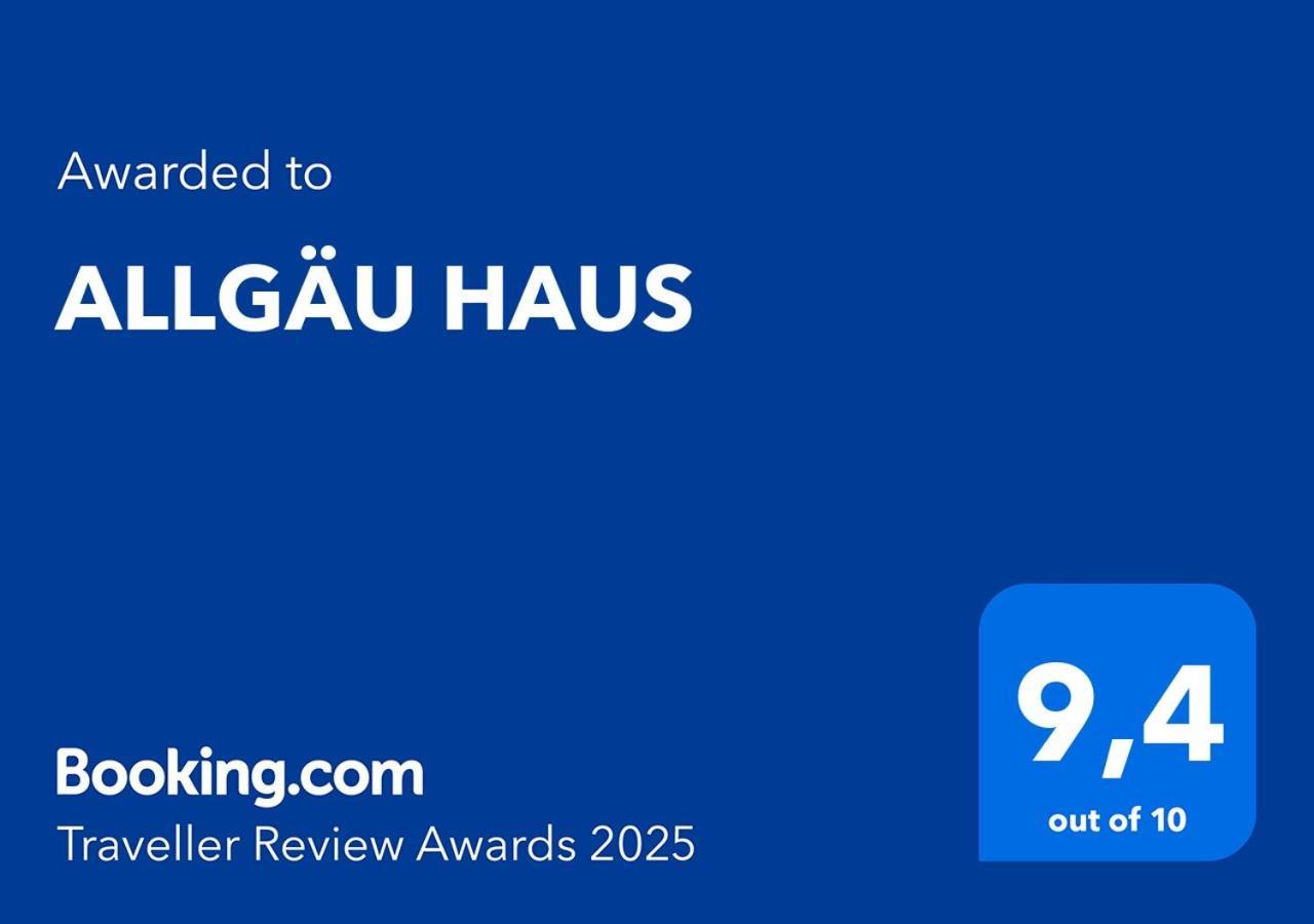 Allgaeu Haus 阿尔高伊的伊斯尼 外观 照片